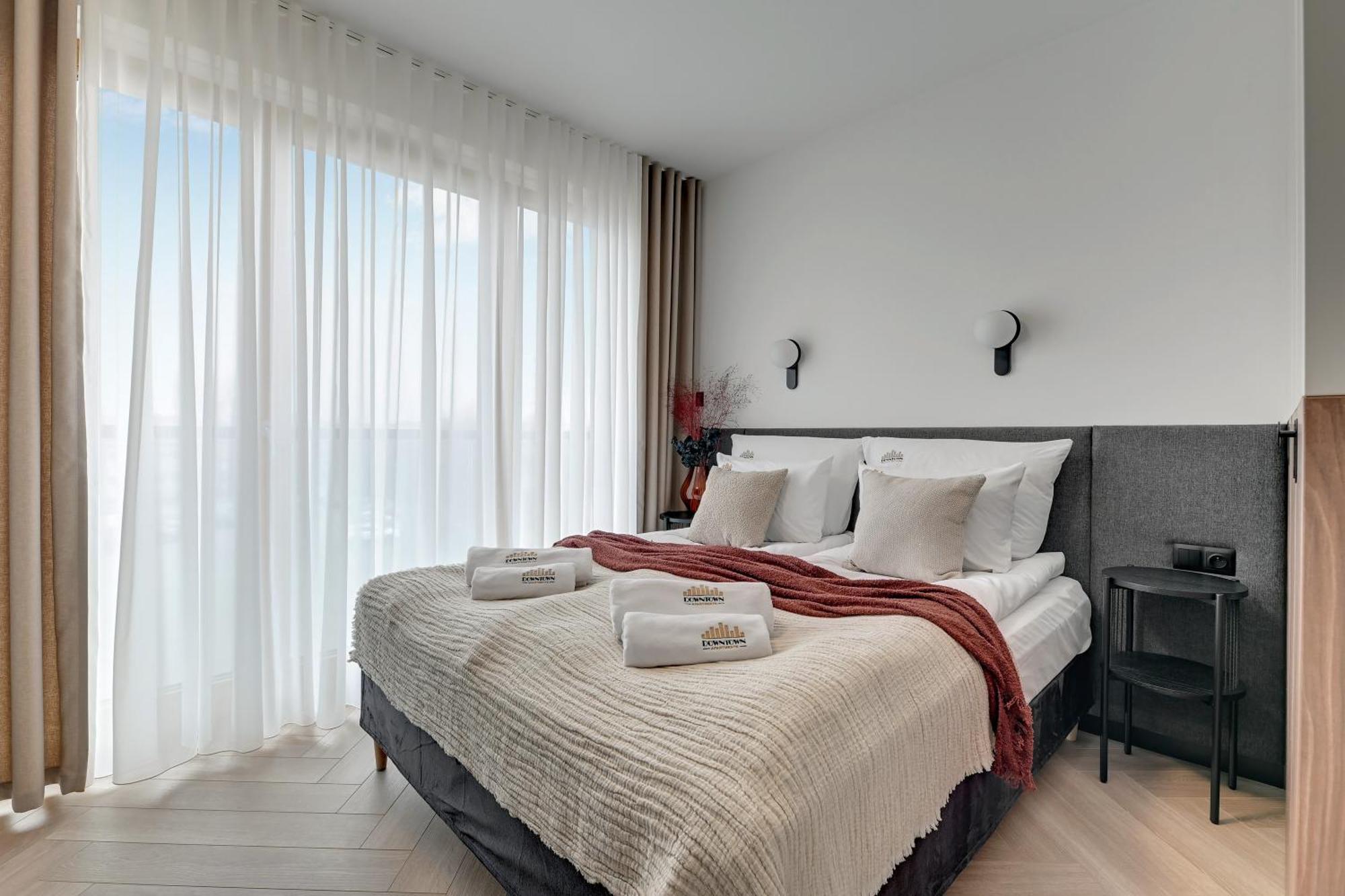 Nadmotlawie Riverside - Gym & Free Parking By Downtown Apartments Гданск Стая снимка